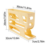 4 Layers Automatic Rolling Egg Rack